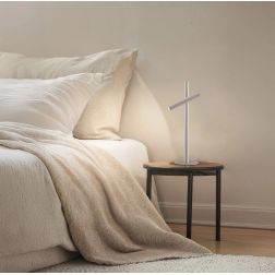 GLS LUMETTO CON SPOT ORIENTABILE LED 5,4W LUCE 3000K DIMMERABILE H50 CM IN 4 COLORI DESIGN MODERNO 2