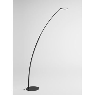 GPI PIANTANA AD ARCO LED 25W LUCE 3000K DIMMERABILE IN 4 COLORI ALTEZZA REGOLABILE MODERNA