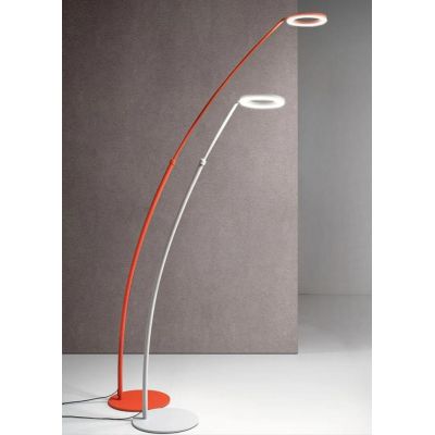 GPI PIANTANA AD ARCO LED 25W LUCE 3000K DIMMERABILE IN 4 COLORI ALTEZZA REGOLABILE MODERNA