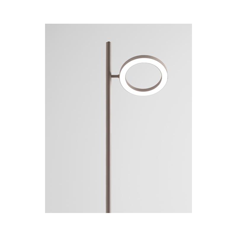 GPI PIANTANA CON LUCE ORIENTABILE LED 25W LUCE 3000K DIMMERABILE IN 4 COLORI H180 CM MODERNA