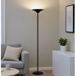 GPI PIANTANA A LED 48W LUCE 3000K DIMMERABILE LUCE UP & DOWN BIANCA O NERA H183 CM MODERNA