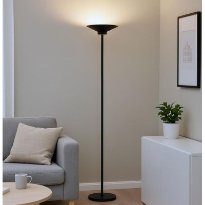 GPI PIANTANA A LED 48W LUCE 3000K DIMMERABILE LUCE UP & DOWN BIANCA O NERA H183 CM MODERNA