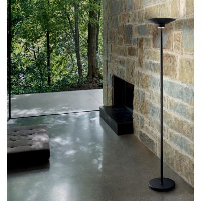 GPI PIANTANA A LED 48W LUCE 3000K DIMMERABILE LUCE UP & DOWN BIANCA O NERA H183 CM MODERNA