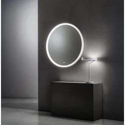 KRIZIA LAMPADA SPECCHIO D58 CM LED 25W LUCE DIMMERABILE FUNZIONE ANTIAPPANNAMENTO 6 COLORI 2