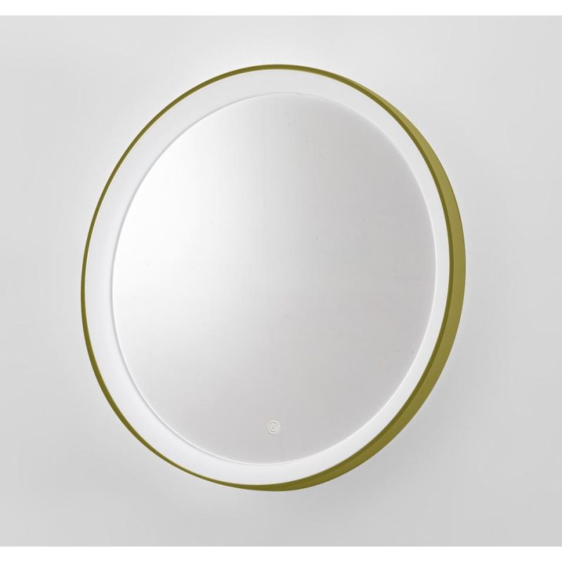 KRIZIA LAMPADA SPECCHIO D78 CM LED 30W LUCE DIMMERABILE FUNZIONE ANTIAPPANNAMENTO 6 COLORI