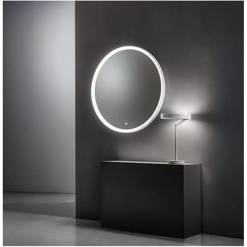 KRIZIA LAMPADA SPECCHIO D98 CM LED 40W LUCE DIMMERABILE FUNZIONE ANTIAPPANNAMENTO 6 COLORI