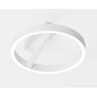 CRISEIDE PLAFONIERA 2 MISURE CON LED INTEGRATO LUCE 3000K IN ALLUMINIO 5 COLORI DESIGN MODERNO