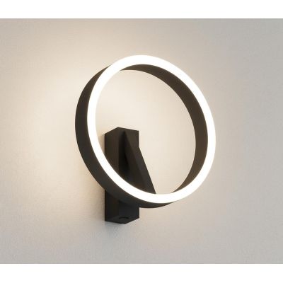 CRISEIDE APPLIQUE ROTONDA LED 30W LUCE 3000K DIMMERABILE IN ALLUMINIO 5 COLORI DESIGN MODERNO