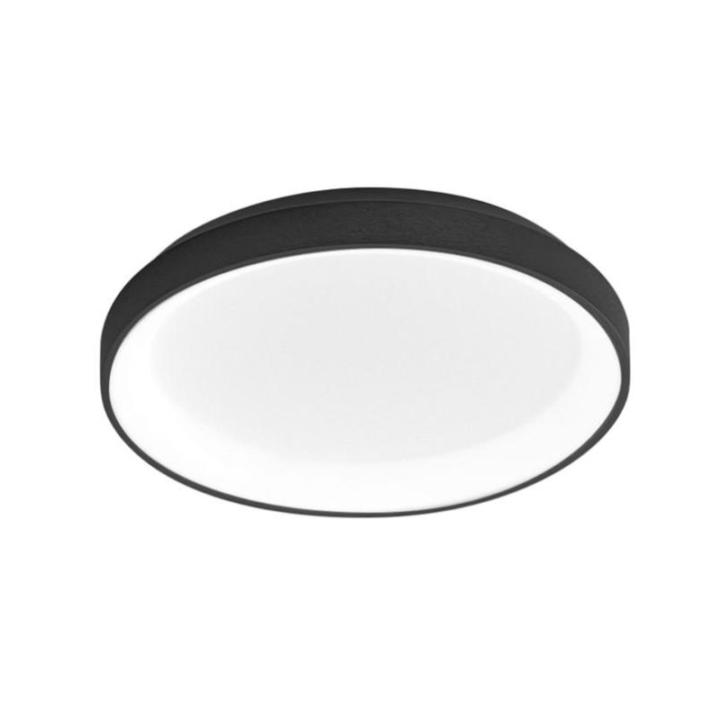 KRIZIA PP PLAFONIERA MODERNA AD ANELLO D38 LED 30W LUCE DIMMERABILE BIANCO O ORO DELLA GEA LUCE GEA LUCE - Cristalensi Shop Onli