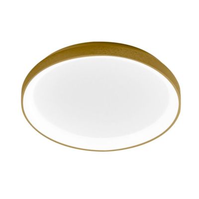KRIZIA PM PLAFONIERA MODERNA AD ANELLO D48 LED 38W LUCE DIMMERABILE BIANCO O ORO DELLA GEA LUCE GEA LUCE - Cristalensi Shop Onli
