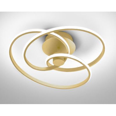 DIVA PP PLAFONIERA MODERNA GEA LUCE LED 40W LUCE 3000K DIMMERABILE 3 FINITURE COLORE GEA LUCE - Cristalensi Shop Online