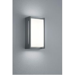 INDUS APPLIQUE DA ESTERNO DESIGN MODERNO IP54 LED 8W COLORE ANTRACITE TRIO LIGHTING - Cristalensi Shop Online 2