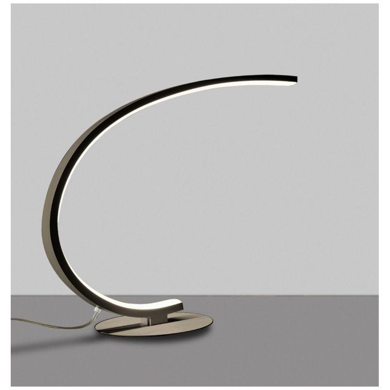 IOLE L LAMPADA DA TAVOLO MODERNA IN ALLUMINIO LED 12W LUCE 3000K DIMMERABILE 3 COLORI GEA LUCE - Cristalensi Shop Online