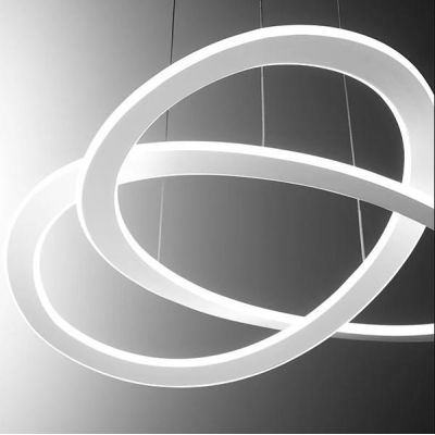 YARA SP SOSPENSIONE MODERNA GEA LUCE LED 40W LUCE 3000K O 4000K DIMMERABILE BIANCA GEA LUCE - Cristalensi Shop Online