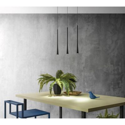 DAFNE SP SOSPENSIONE SINGOLA MODERNA FINITURA NERA,BIANCA O ORO LED 7W DELLA GEA LUCE GEA LUCE - Cristalensi Shop Online