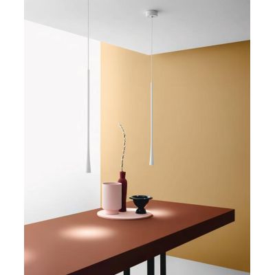 DAFNE SG SOSPENSIONE SINGOLA MODERNA METALLO BIANCO,ORO O NERO LED 7W DELLA GEA LUCE GEA LUCE - Cristalensi Shop Online