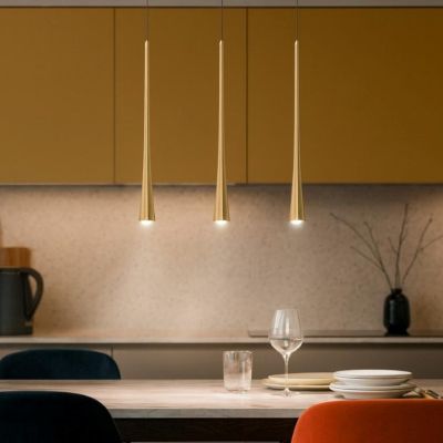 DAFNE S3P SOSPENSIONE MODERNA A BINARIO 3 LUCI LED 16W BIANCO,NERO O ORO DELLA GEA LUCE GEA LUCE - Cristalensi Shop Online