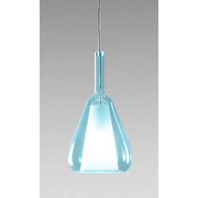 OFELIA S11 SOSPENSIONE SINGOLA IN VETRO DISPONIBILE IN 8 COLORI LAMPADINA ATTACCO E27 MODERNA