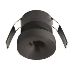 FARETTO ROTONDO DA INCASSO IP44 LED 12W LUCE 3000K ALLUMINIO 4 COLORI DESIGN MODERNO 2