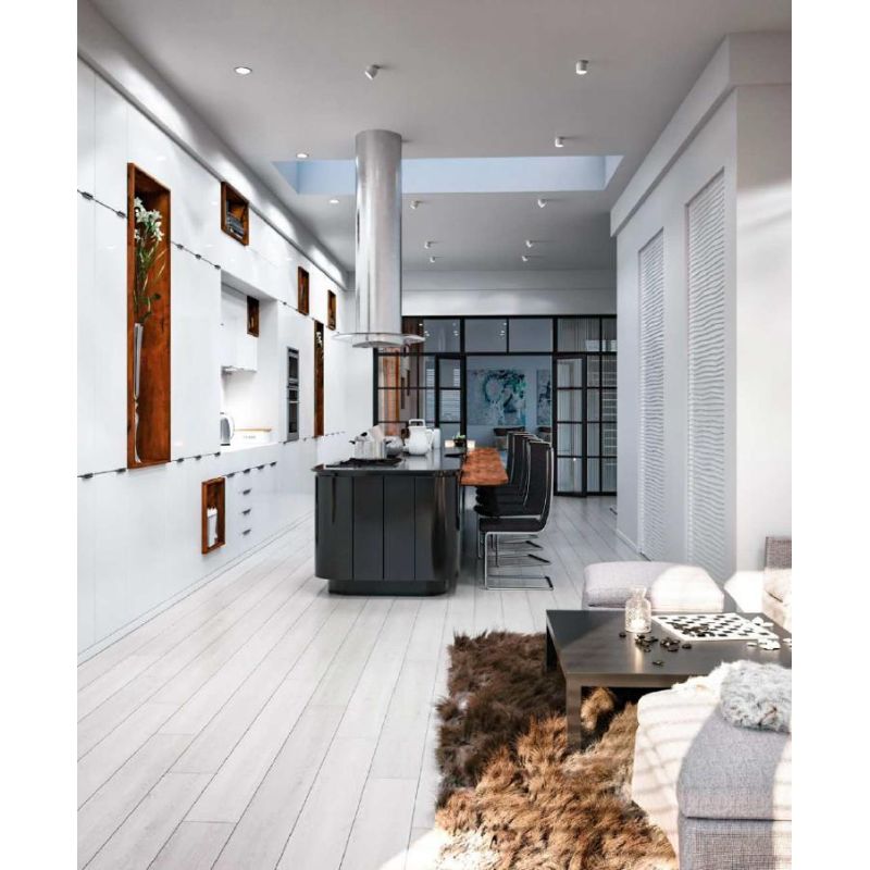 FARETTO DA INCASSO ORIENTABILE LED 9W LUCE 3000K ALLUMINIO NERO E BIANCO DESIGN MODERNO