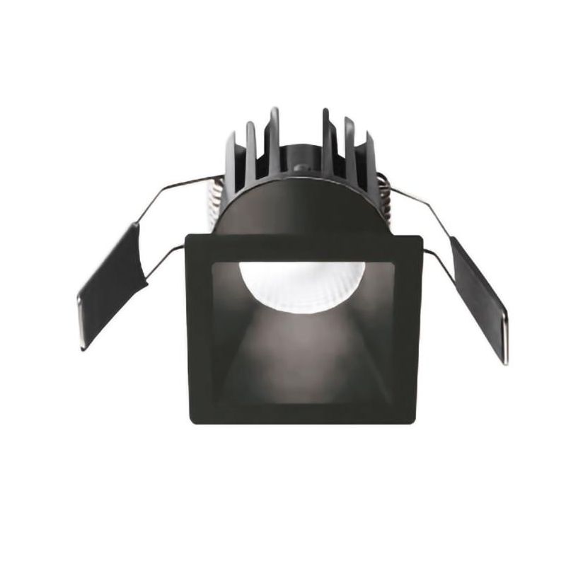 FARETTO DA INCASSO QUADRATO IN ALLUMINIO BIANCO O NERO LED 8W LUCE 3000K O 4000K DESIGN MODERNO