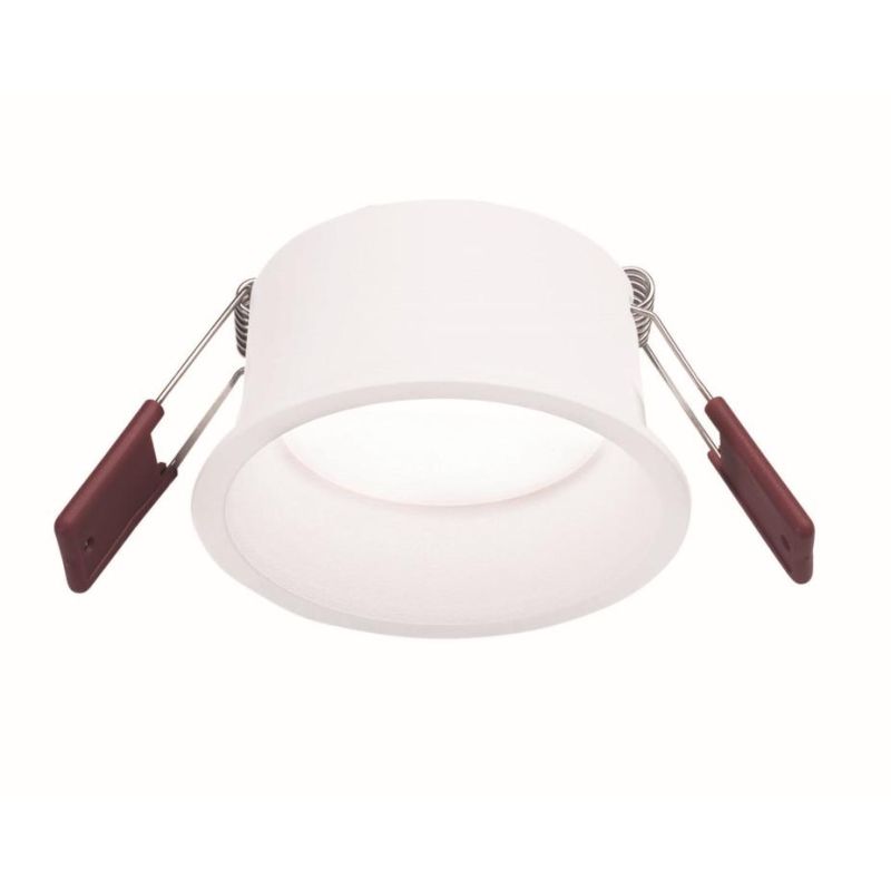 FARETTO DA INCASSO ROTONDO 2 MISURE IN ALLUMINIO BIANCO LED INTEGRATO LUCE 3000K-4000K MODERNO