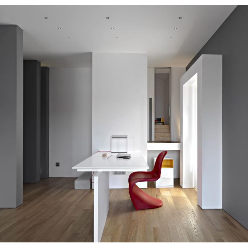 FARETTO DA INCASSO ALLUMINIO BIANCO O NERO LED 3W LUCE 3000K-4000K ROTONDO MODERNO