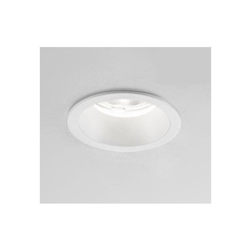 FARETTO DA INCASSO ROTONDO D5.2 CM BIANCO O NERO LED 12W LUCE 3000K-4000K DESIGN MODERNO