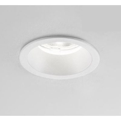 FARETTO DA INCASSO ROTONDO D5.2 CM BIANCO O NERO LED 12W LUCE 3000K-4000K DESIGN MODERNO