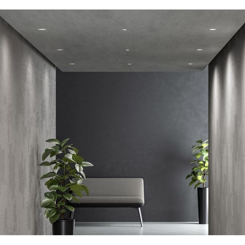 FARETTO DA INCASSO ROTONDO D5.2 CM BIANCO O NERO LED 12W LUCE 3000K-4000K DESIGN MODERNO