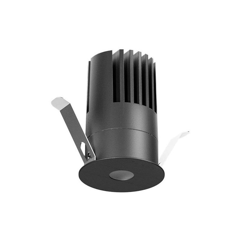 FARETTO DA INCASSO ROTONDO D6.2 CM BIANCO O NERO LED 18W LUCE 3000K-4000K DESIGN MODERNO