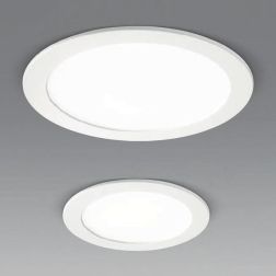 FARETTO DA INCASSO ROTONDO A LED IN 3 MISURE LUCE 3000K-4000K COLORE BIANCO DESIGN MODERNO