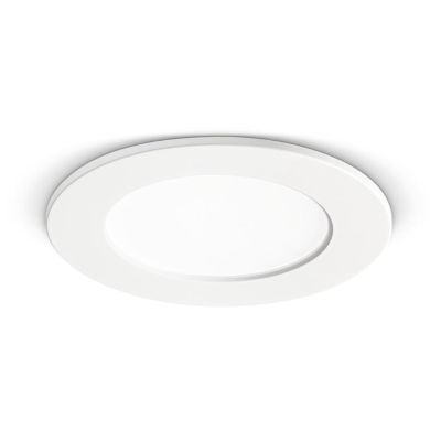 FARETTO DA INCASSO ROTONDO A LED IN 3 MISURE LUCE 3000K-4000K COLORE BIANCO DESIGN MODERNO