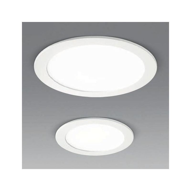 FARETTO DA INCASSO ROTONDO A LED IN 3 MISURE LUCE 3000K-4000K COLORE BIANCO DESIGN MODERNO