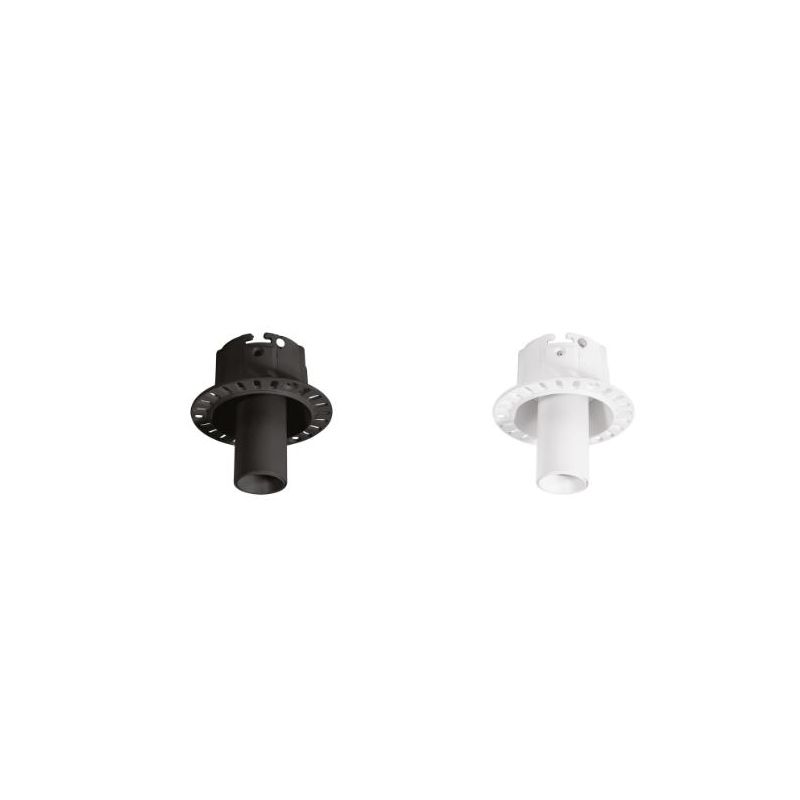 FARETTO DA INCASSO TRIMLESS ORIENTABILE LED 8W LUCE 3000K 2 MISURE BIANCO E NERO MODERNO