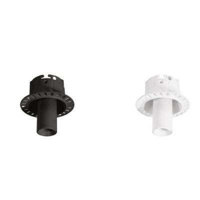 FARETTO DA INCASSO TRIMLESS ORIENTABILE LED 8W LUCE 3000K 2 MISURE BIANCO E NERO MODERNO