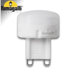 LAMPADINA ATTACCO G9 LED 1.7W LUCE 3000K E 4000K MARCHIO FUMAGALLI MADE IN ITALY