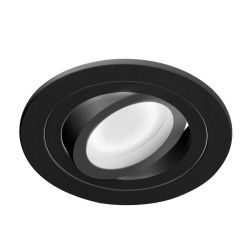 FARETTO DA INCASSO ORIENTABILE ROTONDO ALLUMINIO 5 COLORI CON LAMPADINA GU10 DESIGN MODERNO 2