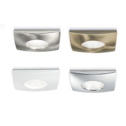 INCASSO CORNICE QUADRATA IP65 IN 4 COLORI CON PORTALAMPADE GU10 DI GEA LUCE GEA LUCE - Cristalensi Shop Online