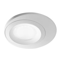FARETTO DA INCASSO OVALE IN ALLUMINIO BIANCO O NERO CON LAMPADINA GU10 DESIGN MODERNO 2