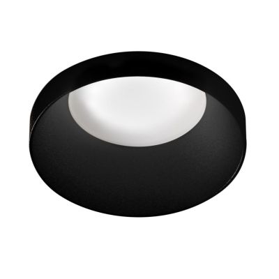 FARETTO DA INCASSO ROTONDO IN ALLUMINIO BIANCO O NERO OTTICA RETRATTA LAMPADINA GU10 MODERNO
