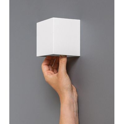 APPLIQUE CUBO LED 10W LUCE CCT 3000K-4000K-6500K IP65 ALLUMINIO 3 COLORI CON FLUSSO LUMINOSO REGOLABILE