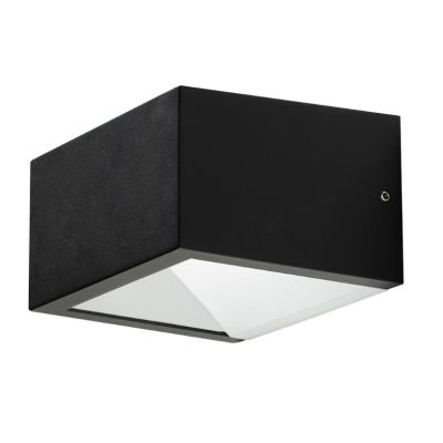 APPLIQUE DA ESTERNI IP54 BIEMISSIONE DI LUCE LED 9W LUCE CCT 3000K,4000K,6500K ALLUMINIO ANTRACITE O MARRONE