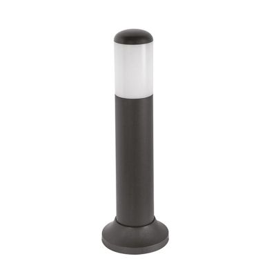 PALO DA GIARDINO ANTRACITE ALTEZZA 50 CM E 100 CM  IP54 ANTI CORROSIONE LAMPADINA E27 GEA LUCE