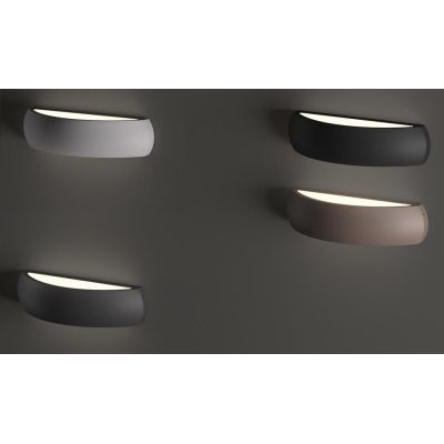 LAMPADA A PARETE PER ESTERNO IP54 IN 5 COLORI LUCE SOPRA SOTTO MODERNA CRISTALENSI - Cristalensi Shop Online