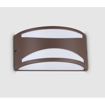 LAMPADA DA PARETE DA ESTERNI DESIGN MODERNO IP44 DUE COLORI LUCE DIFFUSA CRISTALENSI - Cristalensi Shop Online