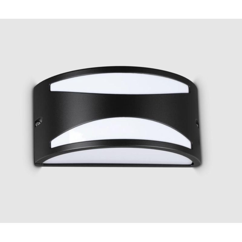 LAMPADA DA PARETE DA ESTERNI DESIGN MODERNO IP44 DUE COLORI LUCE DIFFUSA CRISTALENSI - Cristalensi Shop Online