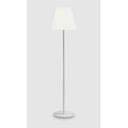 LAMPADA DA TERRA PER AMBIENTI ESTERNI IP44 IN METALLO ANTRACITE E DIFFUSORE BIANCO ALTEZZA CM 154 CRISTALENSI - Cristalensi Shop 2