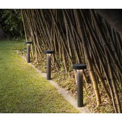 PALETTO DA ESTERNO H60 IP44 5 COLORI MODERNO LAMPADINE 4XG9 CRISTALENSI - Cristalensi Shop Online