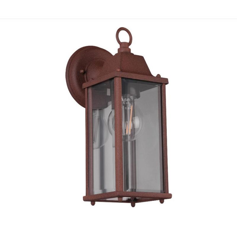 OLONA APPLIQUE DA ESTERNO IP23 STILE CLASSICO ANTRACITE O RUGGINE LUCE DIFFUSA TRIO LIGHTING - Cristalensi Shop Online